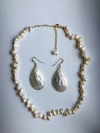14 gold filled Irregular natural pearls beads necklace - Adjustable Baroque Freshwater Pearl Necklace | Wedding bride Jewelry
